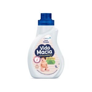 CasaKM Lava Roupas Vida Macia Glicerina & Algodão 1L
